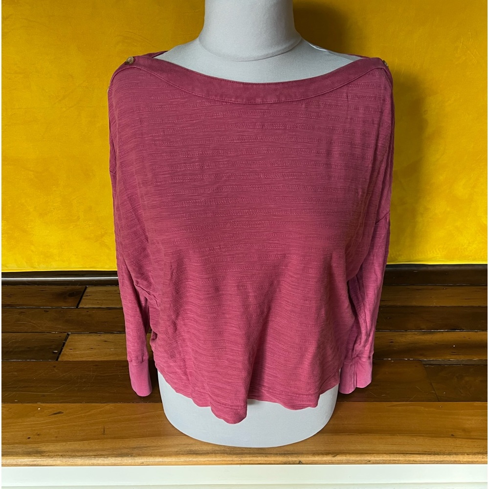 Anthropologie, pullover too, size XLP, berry